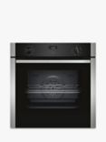 Neff N50 B1ACE4HN0B Built In Electric Single Oven, Stainless Steel