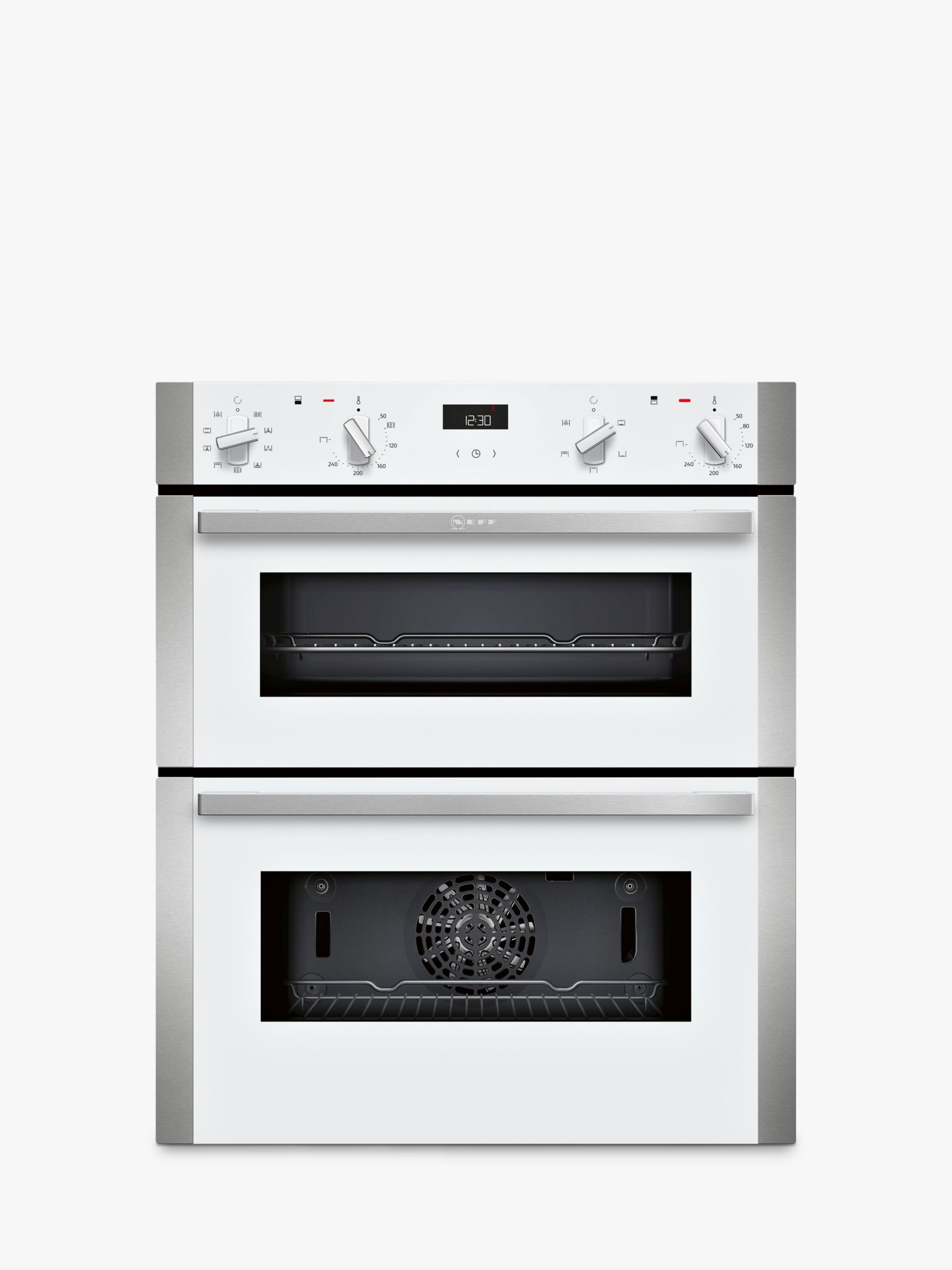 Neff J1ACE2HW0B Built-Under Double Oven, White