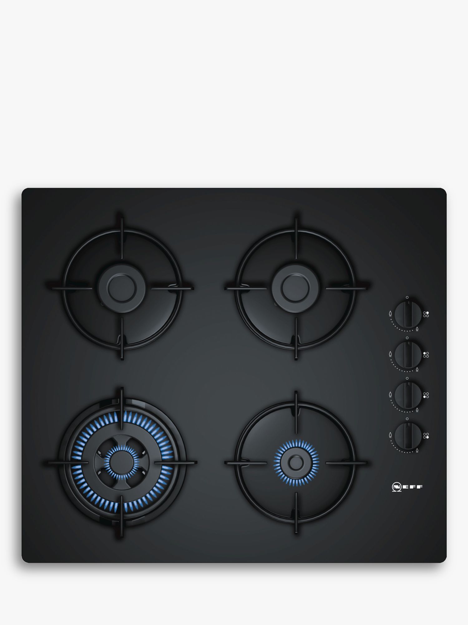 Neff T26CR51S0 Gas Hob, Black