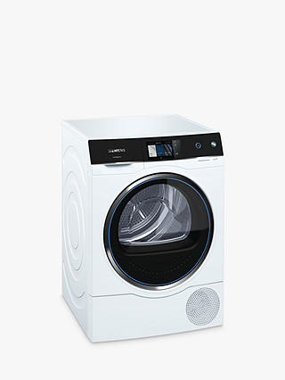 Siemens Avantgarde WT7XH940GB Condenser Heat Pump Tumble Dryer, 9kg Load, A+++ Energy Rating, White