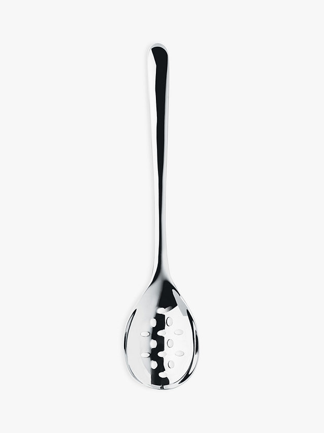 Robert Welch Signature Stainless Steel Slotted Spoon, L32cm