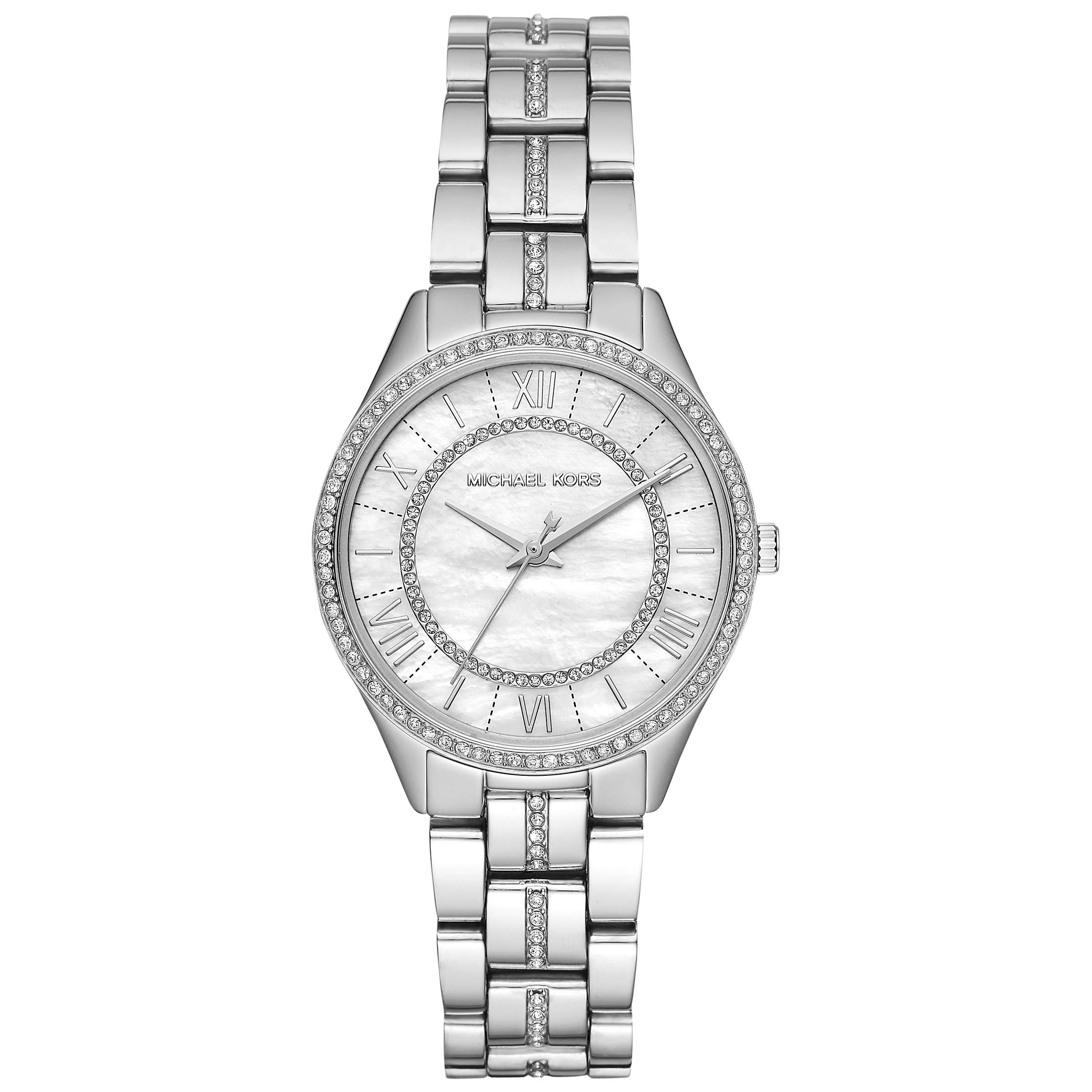 Buy Michael Kors Women's Mini Lauryn Crystal Bracelet Strap Watch Online at johnlewis.com