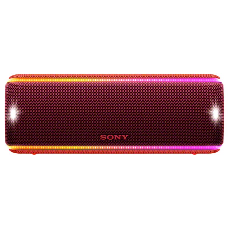 Sony SRS-XB31 Extra Bass Waterproof Bluetooth NFC Portable Speaker with LED Ring & Strobe Lighting