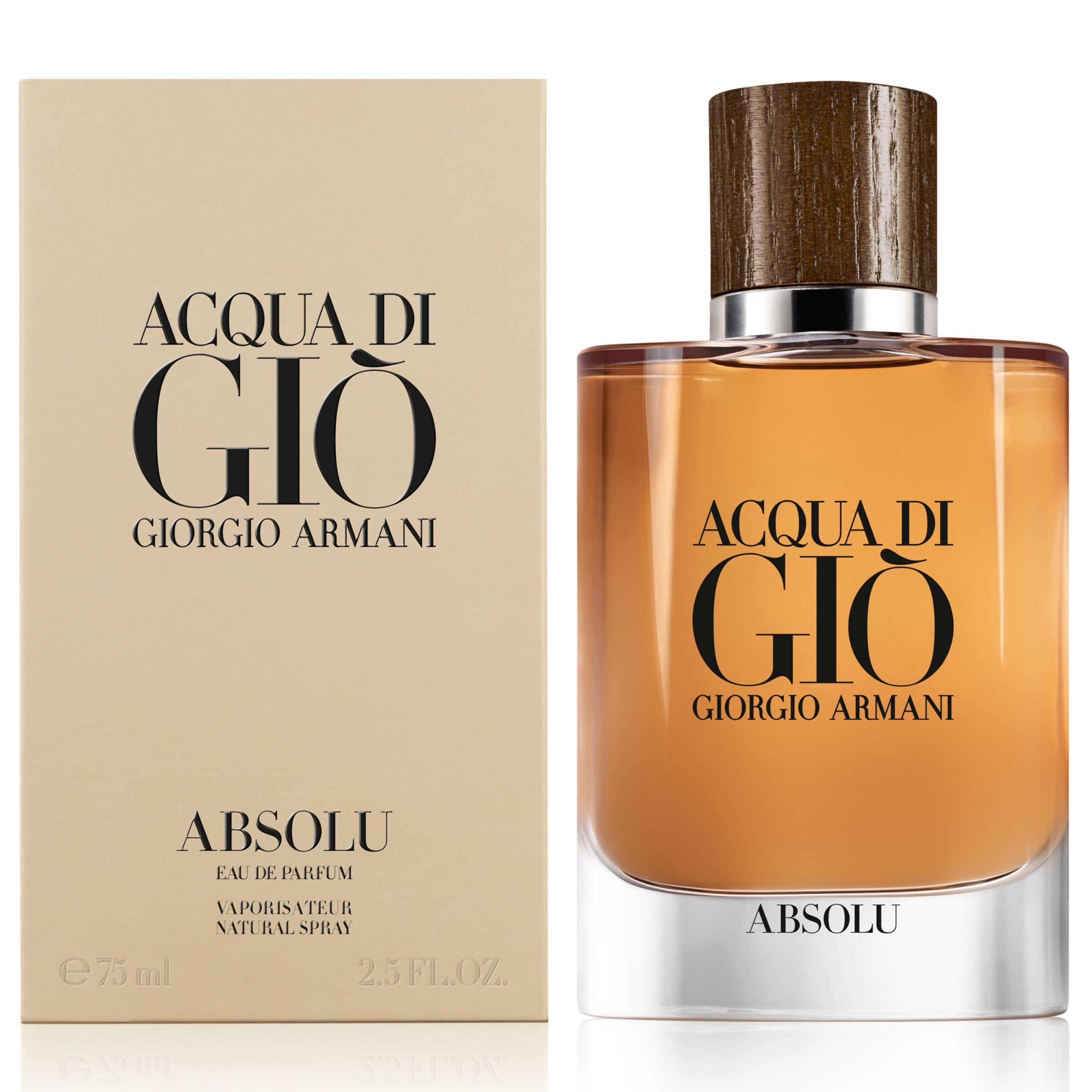 Giorgio Armani Acqua di Giò Absolu Eau de Parfum, 75ml at John Lewis &  Partners