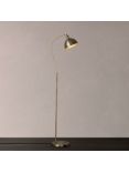 John Lewis Baldwin Floor Lamp, Antique Brass