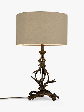 John Lewis Partners Antlers Table Lamp, How To Make An Antler Table Lamp