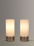 John Lewis ANYDAY Cara Glass Touch Lamps, Set of 2