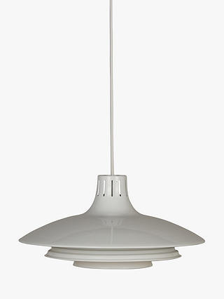 John Lewis & Partners Stockholm Easy-to-Fit Ceiling Shade, White