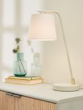 John Lewis ANYDAY Harry Table Lamp, Putty