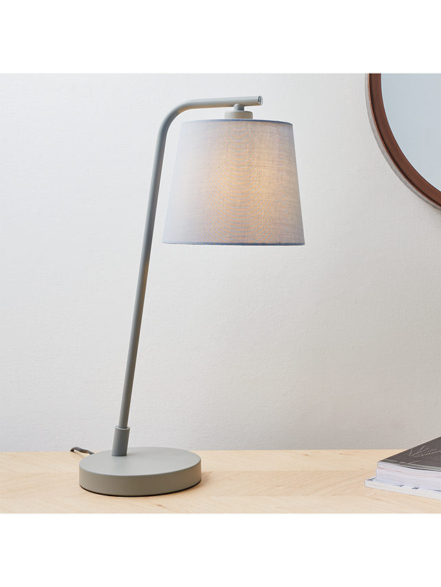 John Lewis ANYDAY Harry Table Lamp, Grey