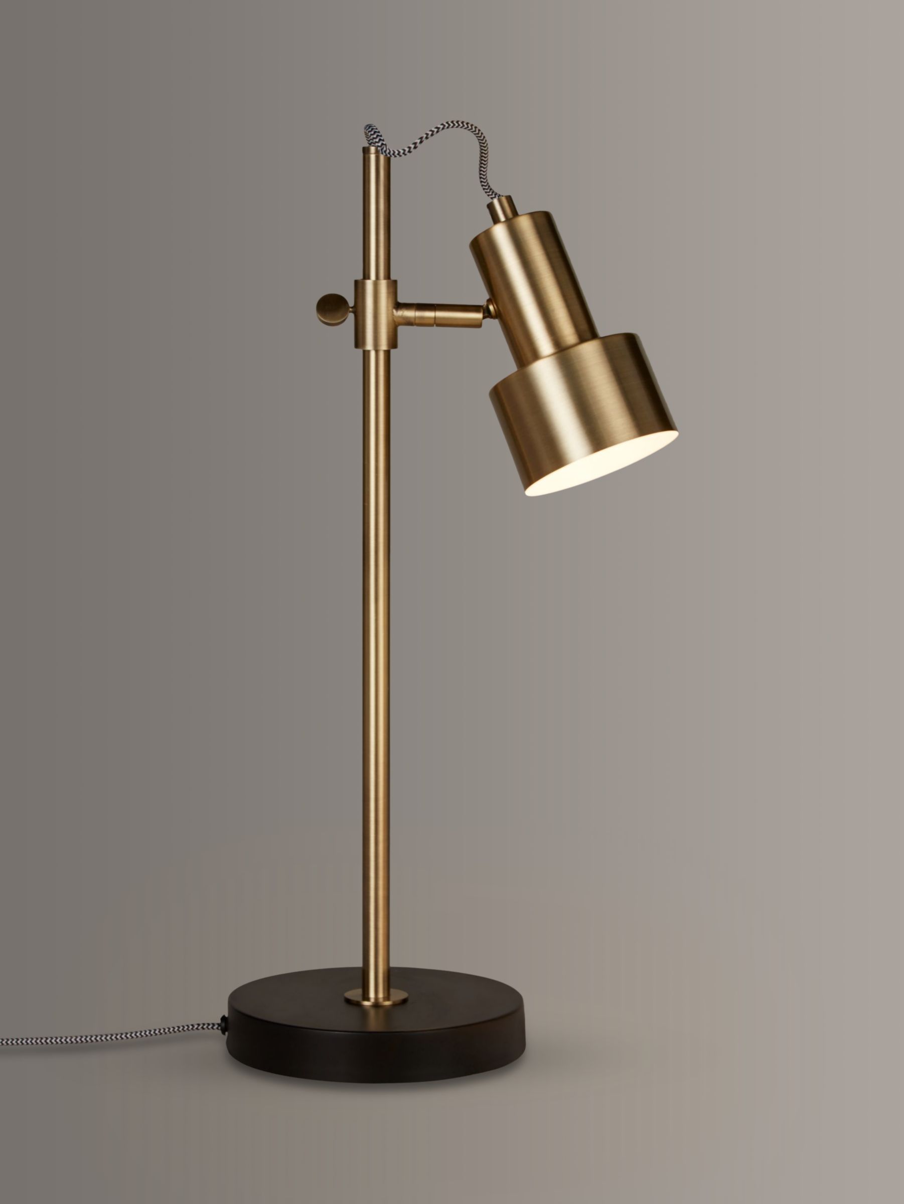 brass desk light