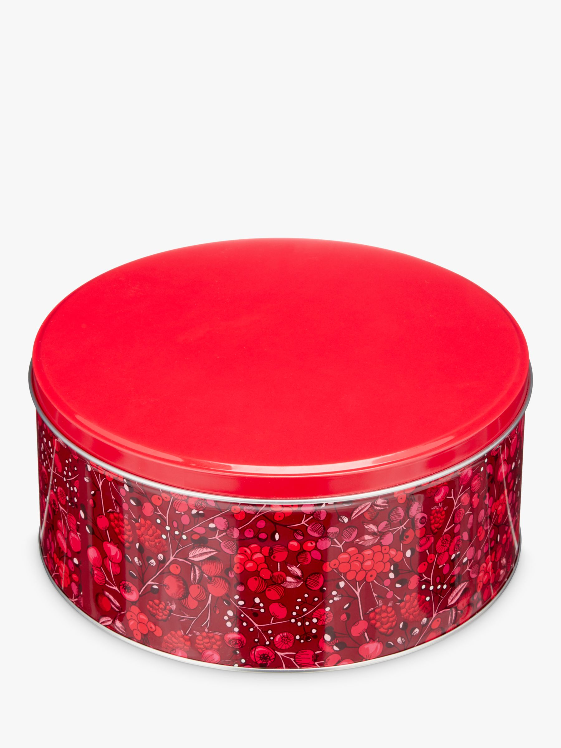 John Lewis Partners Ruby Cake Piece Of Cake Tin Set Set Of 3 At