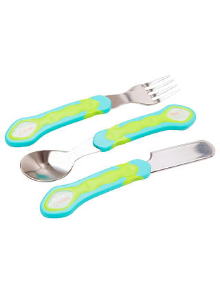 Vital Baby Stainless Steel 3-Piece Cutlery Set