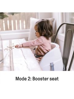 Ingenuity Baby Booster Feeding Seat, Slate Grey