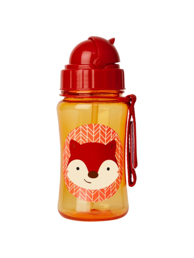 Skip Hop Toddler Sippy Cup with Straw, Zoo Straw Bottle, Dog