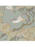 Mulberry Home Flying Ducks Wallpaper, FG090.H54.0