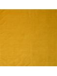 Aquaclean Harriet Plain Velvet Fabric, Mustard, Price Band C