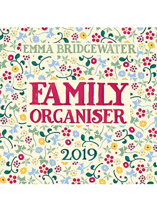 Emma Bridgewater 2019 Family Planner Calendar