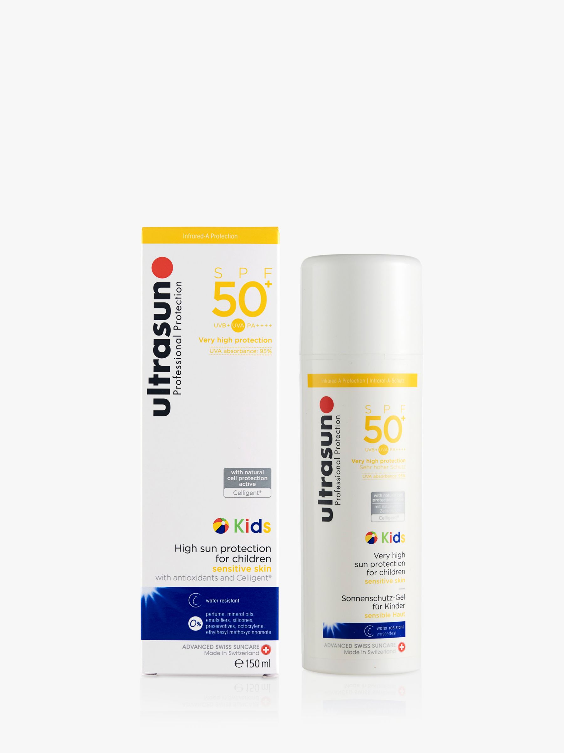 Ultrasun Kids SPF 50+ High Protection For Children Sun Cream, 150ml 1