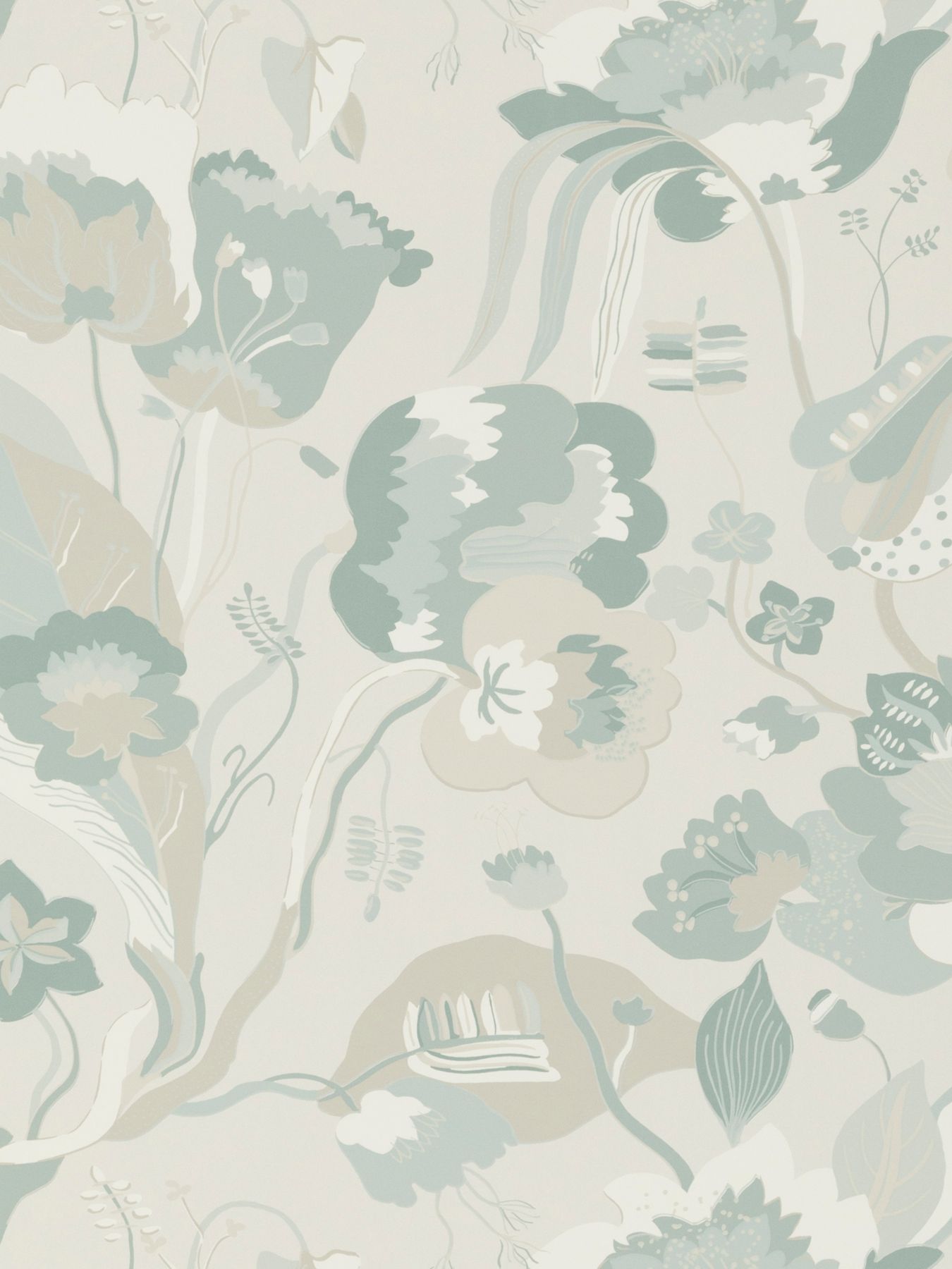 GP & J Baker California Wallpaper at John Lewis & Partners