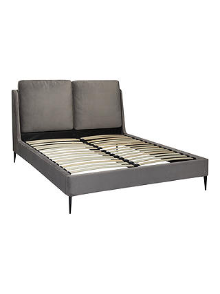 John Lewis & Partners Giorgio Fabric Bed Frame, Double, Grey