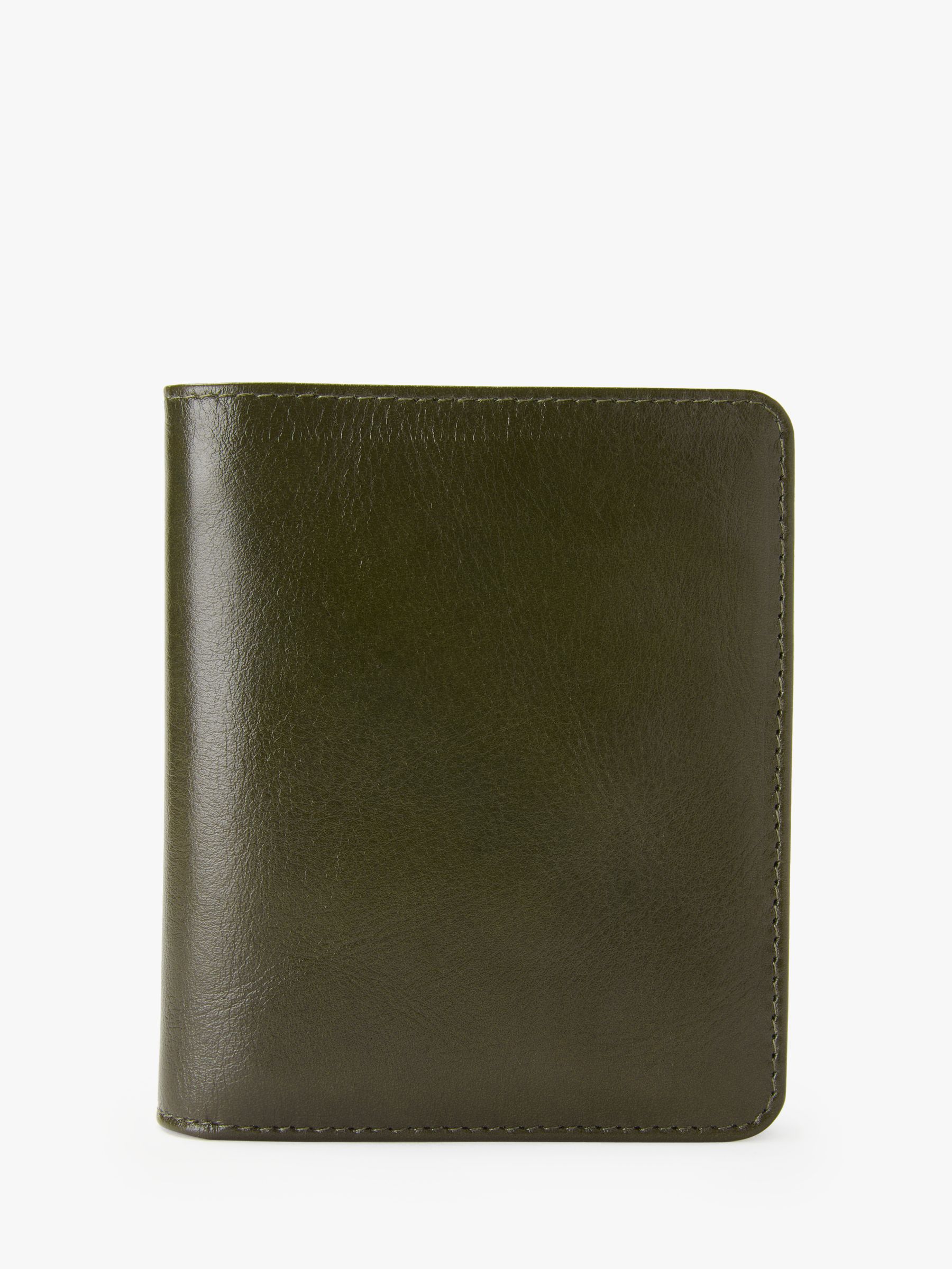 John Lewis & Partners Alana Leather Medium Foldover Purse