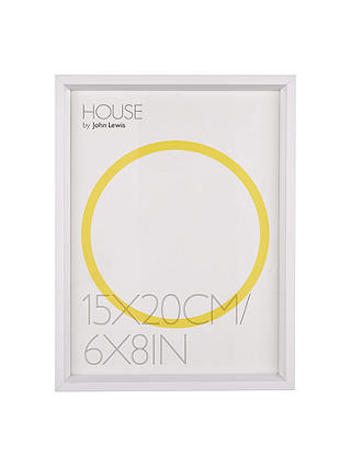 House by John Lewis Aluminium Photo Frame, 6 x 8" (15 x 20cm)