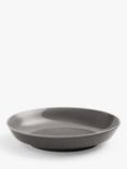 Design Project by John Lewis Porcelain Pasta Bowl, 24cm, Grey