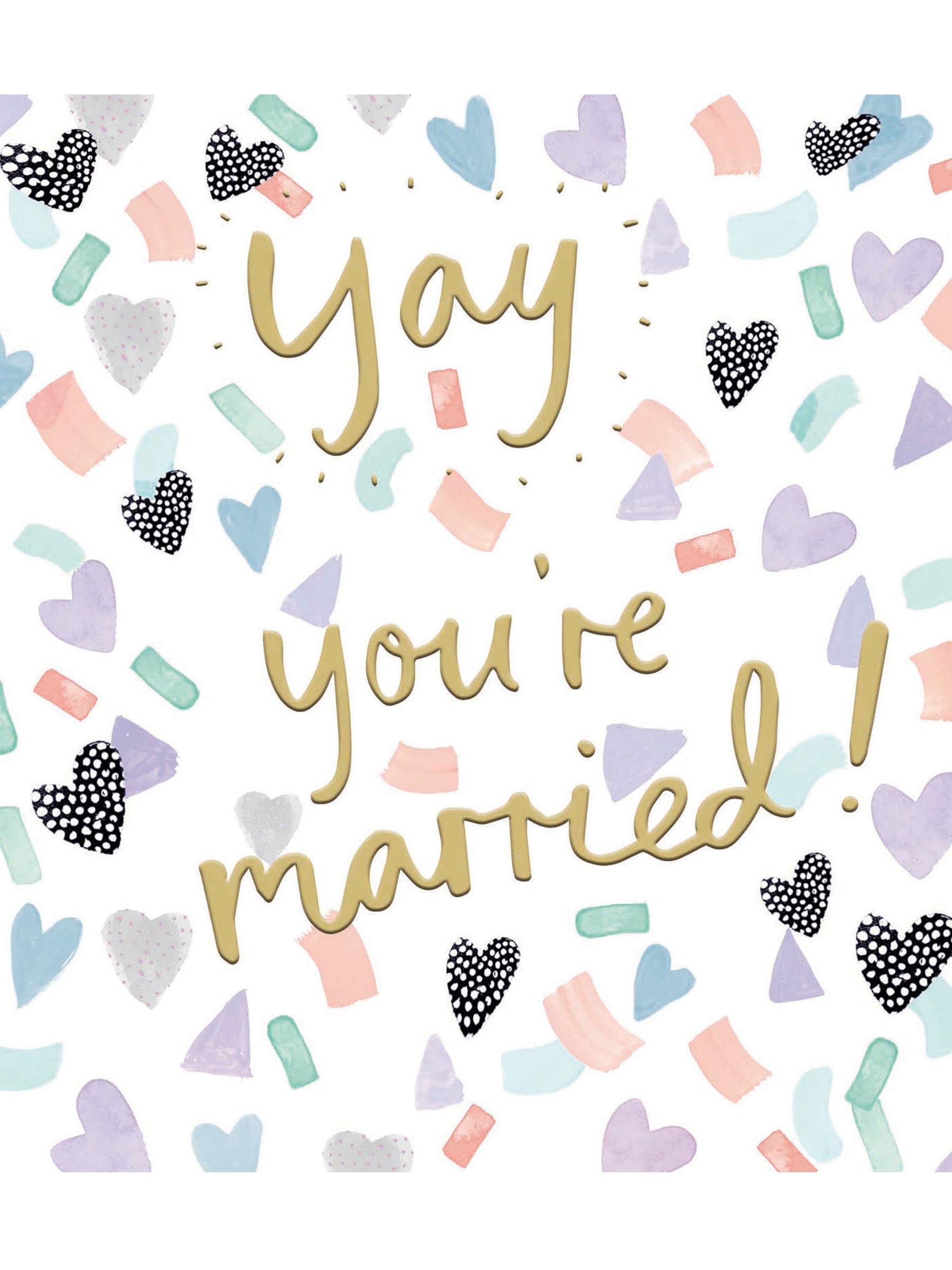 Woodmansterne You're Married Wedding Card review