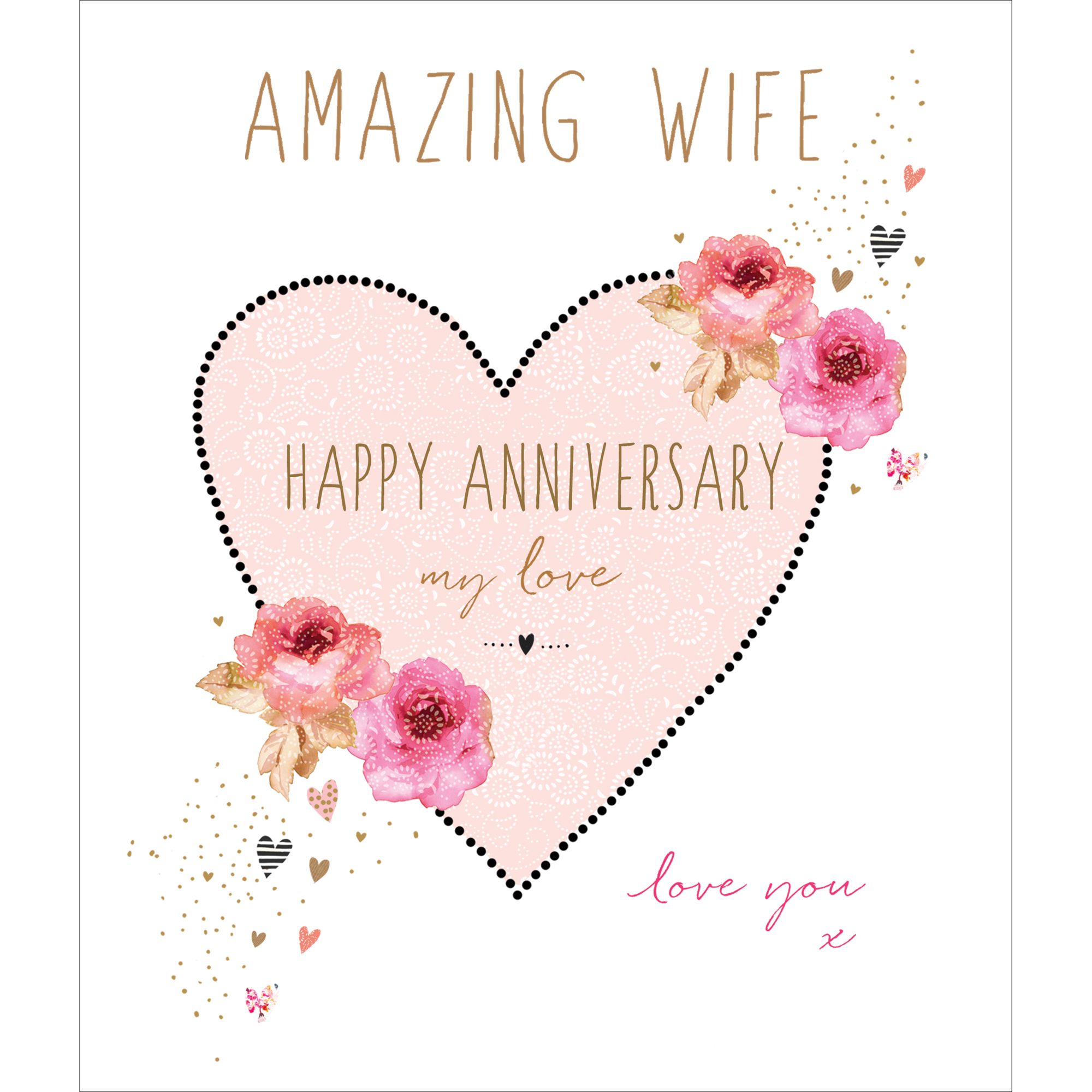 Portfolio Amazing Wife Anniversary  Card  at John  Lewis  