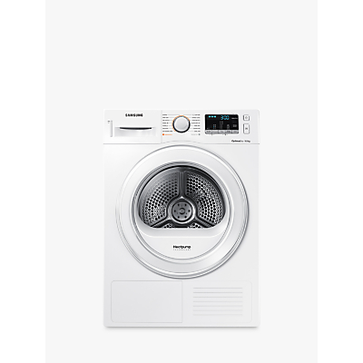 Samsung DV90M5000IW/EU Condenser Tumble Dryer with Heat Pump, 9kg Load, A++ Energy Rating, White