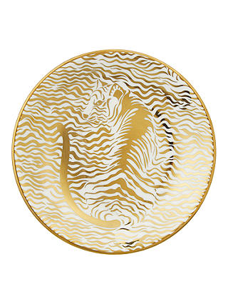 John Lewis & Partners Lyla Round Trinket Dish, Gold