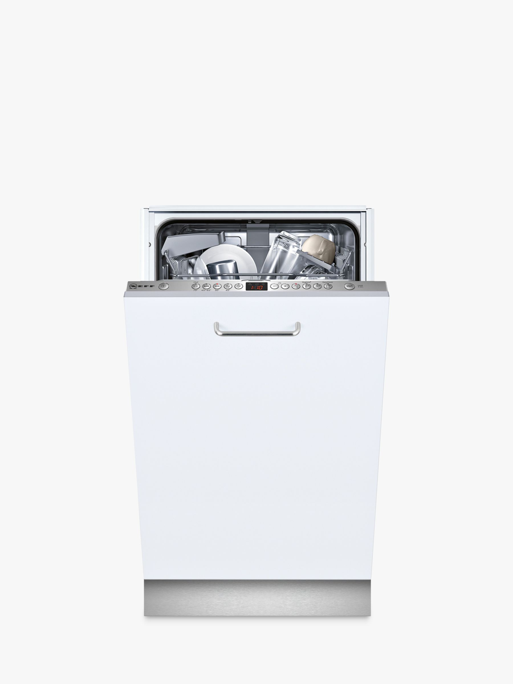 Neff S583C50X0G Integrated Slimline Dishwasher
