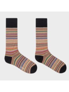 Paul Smith Signature Stripe Socks Gift Set, Pack of 3, Multi