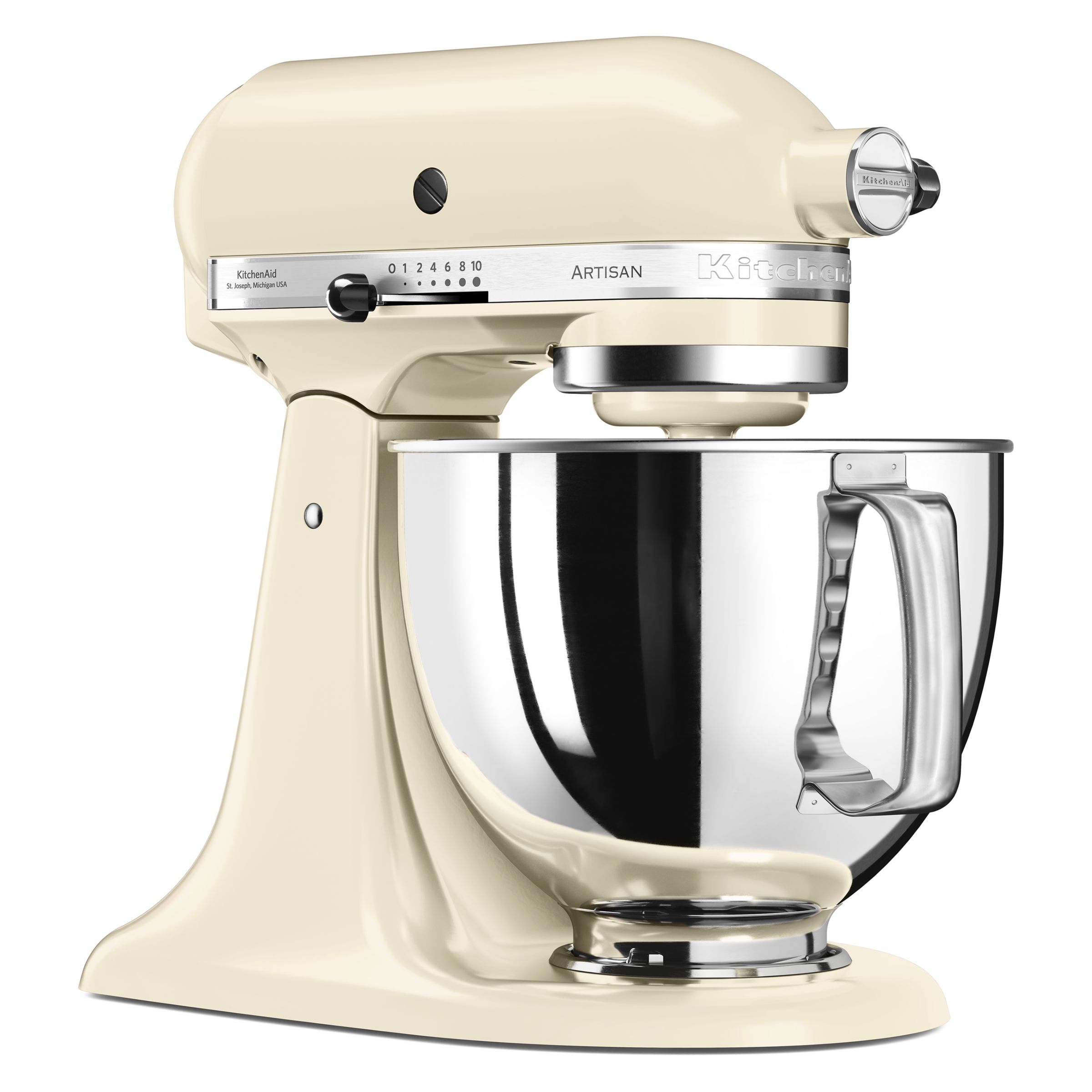Artisan electric coffee grinder, Almond Cream color - KitchenAid brand