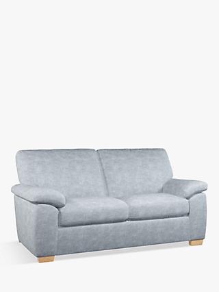 Camden Range, John Lewis & Partners Camden Medium 2 Seater Sofa, Light Leg, Maria Light Blue