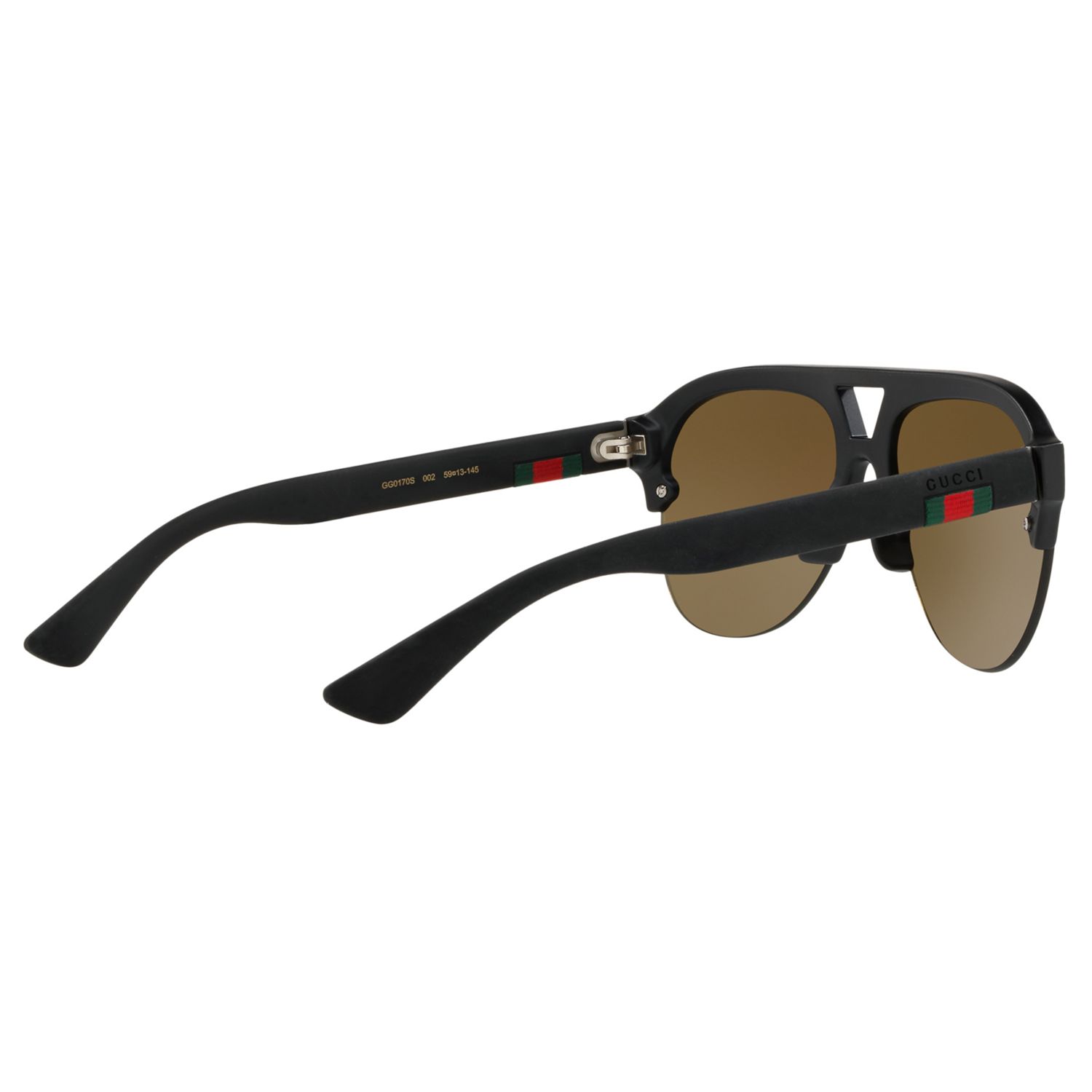 Gucci Gg0170s Men S Aviator Glasses Black