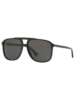Gucci GG1053 Women's Square Sunglasses, Black