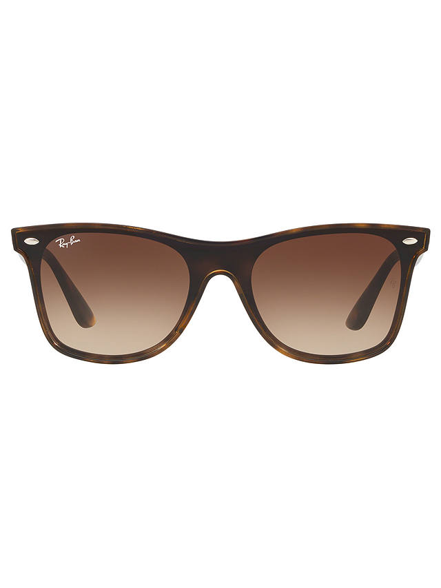 Ray-Ban RB4440 Unisex Mirrored Sunglasses, Brown
