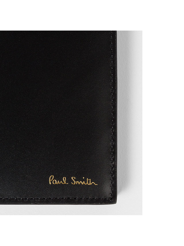 PS Paul Smith Naked Lady Print Interior Bifold Leather Wallet, Black