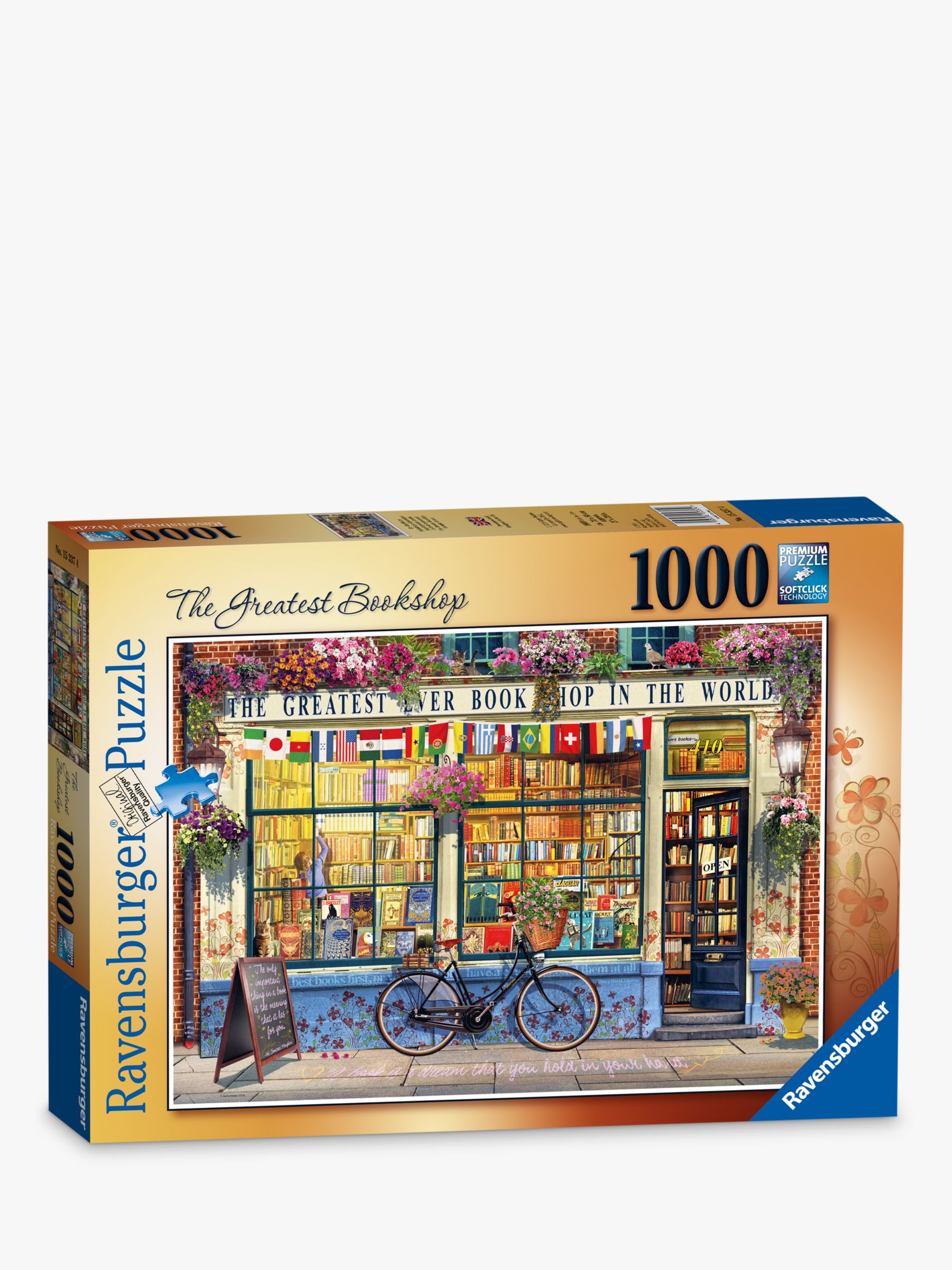 Ravensburger The Greatest Bookshop 1000 Piece Jigsaw Puzzle 