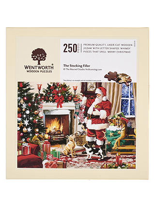 Wentworth Wooden Puzzles Santa Jigsaw Puzzle, 250 Pieces