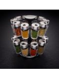 Cole & Mason 20 Jar Filled Spice Rack Carousel