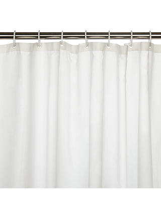 ANYDAY John Lewis & Partners Brushed Polyester Shower Curtain