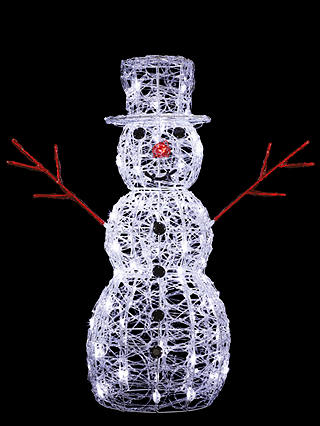 John Lewis & Partners Alastair the Snowman LED Figure