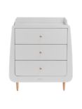 Snüz Snüzkot Skandi Changing Unit and Dresser, Exclusive Colours, Natural/Grey