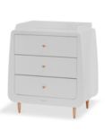 Snüz Snüzkot Skandi Changing Unit and Dresser, Exclusive Colours, Natural/Grey