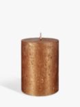 John Lewis & Partners Rustic Pillar Candle