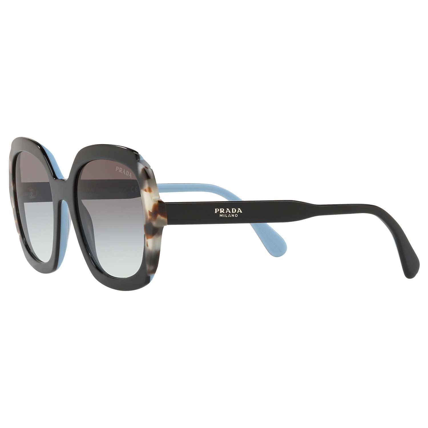 Buy Prada 16US Women's Square Sunglasses Online at johnlewis.com