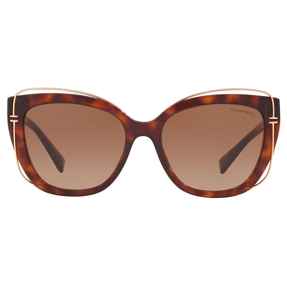 Buy Tiffany & Co TF4148 Women's Cat's Eye Sunglasses Online at johnlewis.com